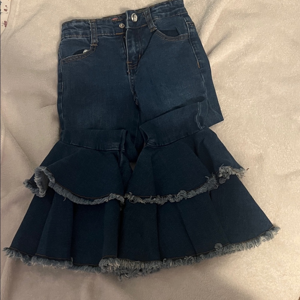 Stylish Kids Denim Flared Jeans